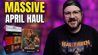 MASSIVE April Physical Media Haul! (4K, Blu-ray, VHS &amp; Vinyl)