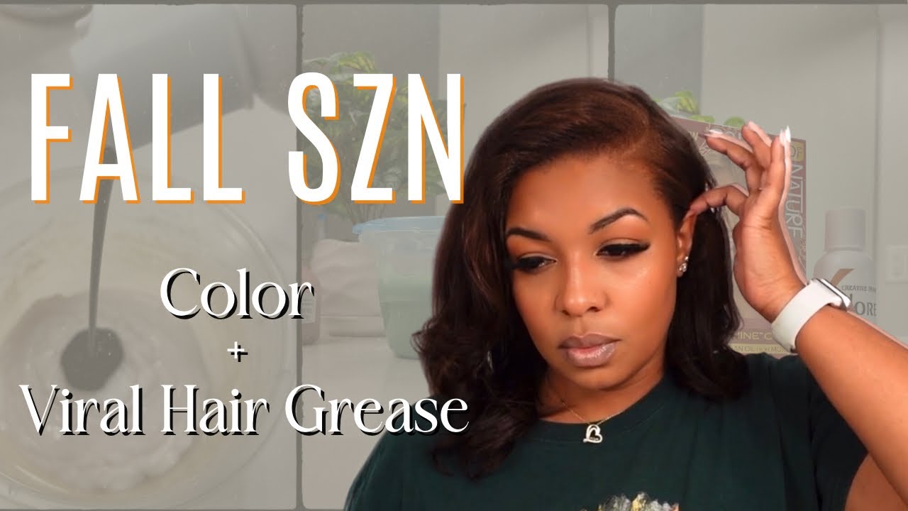 HOW TO Unlocking Fall Vibes 🍁 Dyeing My Hair & the Viral Hair Grease