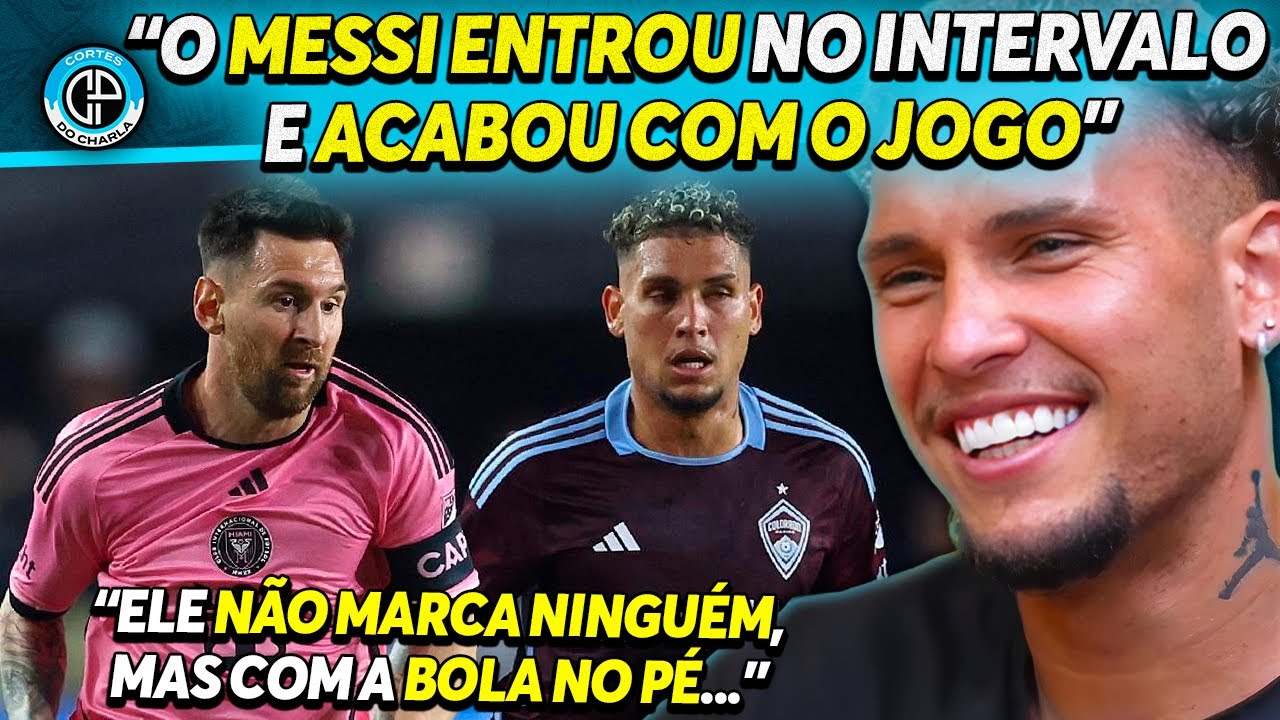 SENSAÇÃO DE ENFRENTAR O MESSI NOS ESTADOS UNIDOS