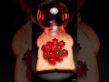 AI ASMR Strawberry Spread 🍓 #ytshorts #aiasmr #relaxing #satisfying #asmr #youtube #toast