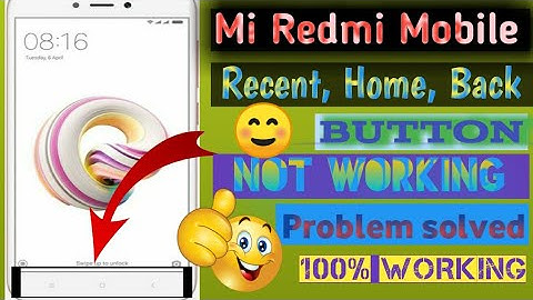 Mi Redmi Mobile Recent, Home, and Back Button is Not Working So What To Do | Quick Ball