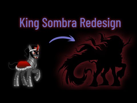 King Sombra Redesign - Speedpaint MLP
