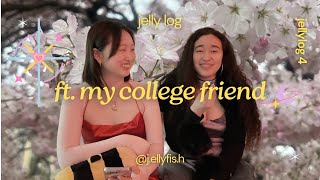 jellylog | hosting my college best friend in DC
