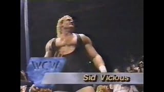 Sid Vicious in action   Saturday Night Jan 26th, 1991