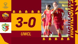 💪 VINCIAMO NOI! Roma 3-0 Vorskla | HIGHLIGHTS UWCL