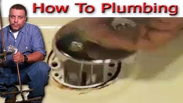 Tub Drain Problem And Overflow Plate | How To Plumbing