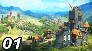 Starting a New Medieval City in Foundation - MASSIVE New Update - Harvest Festival | Part 01
