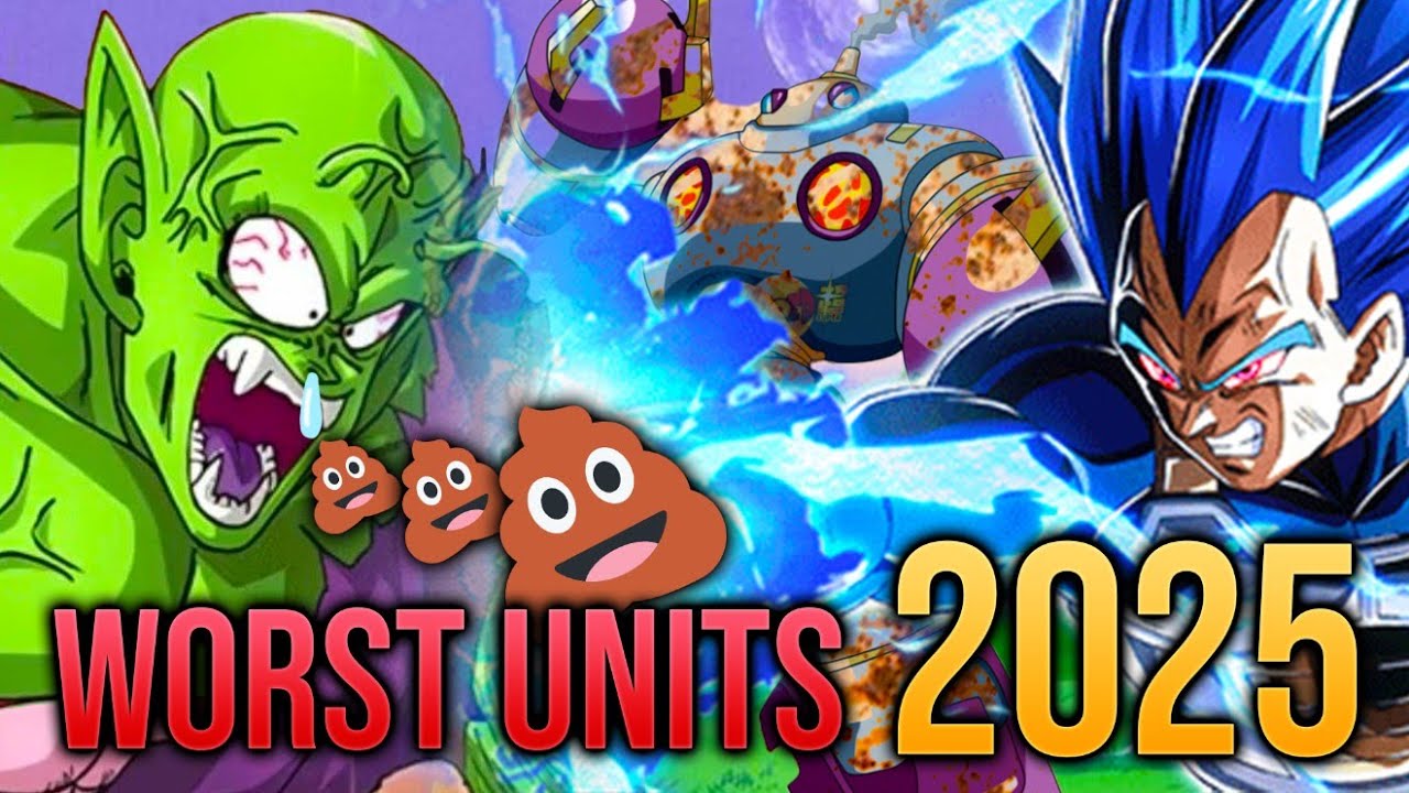 Top 10 WORST Units of Dokkan 2025!
