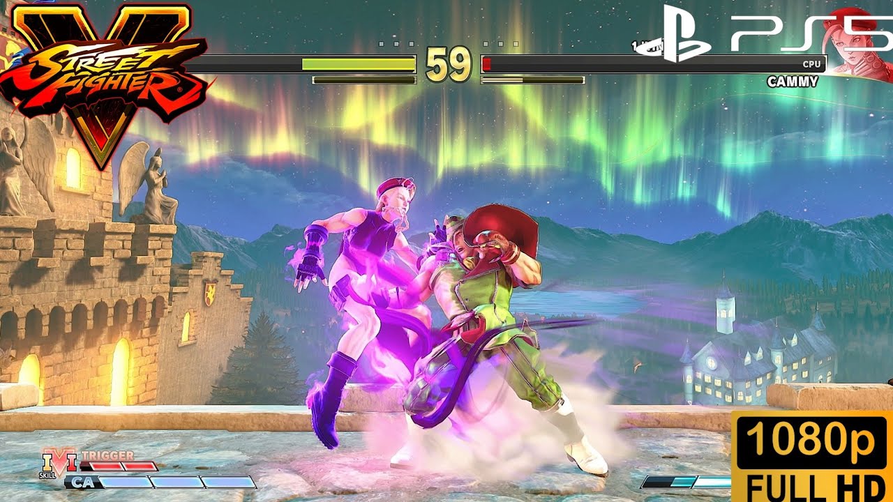 Street Fighter V Ed vs Cammy