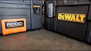 Ridgid Vs Dewalt Tool Boxes