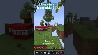Sprengmeister Kit ist zu unfair 🤣Gomme Skywars #gommehdnet #minecraft #funny #gaming