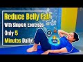 Stomach exercises to lose belly fat//Lower belly fat workout for women