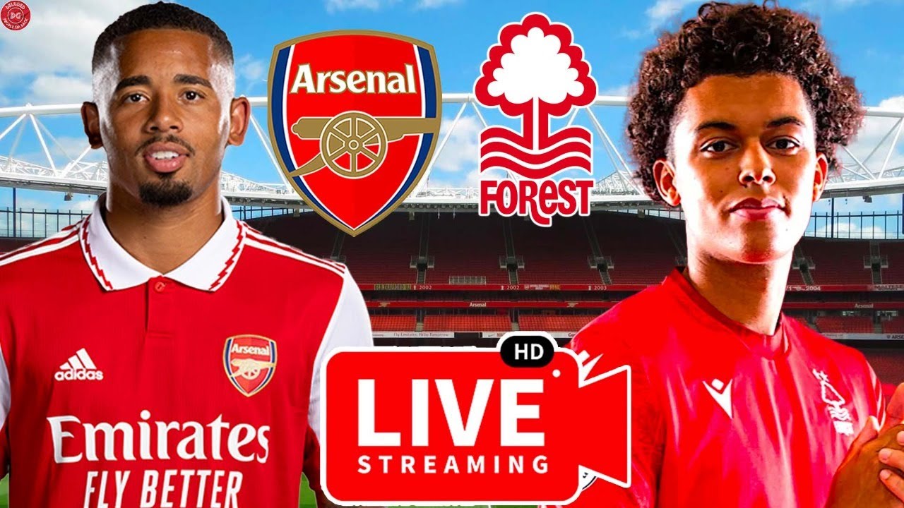 Arsenal 5-0 Nottingham Forest Live Premier League Watch along deludedgooner