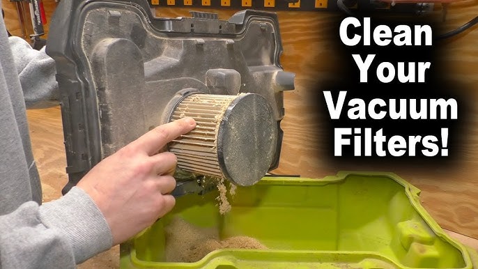 How to Clean Ryobi Vacuum Filter: Easy Steps