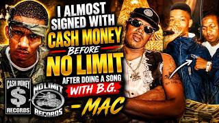 MAC Talks Almost Signing To Cash Money First But Master P Cut The Check First