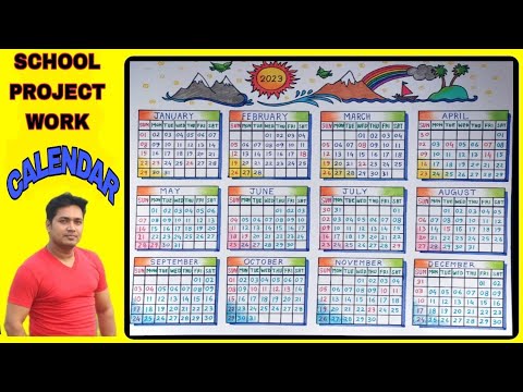 How To Make A Calendar For 2023 In Less Than 10 Minutes!
