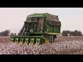 How a John Deere 9986 Makes a Bale of Cotton