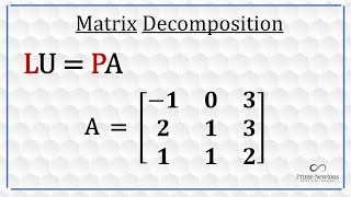 L U = P A Matrix Decomposition/Factoring