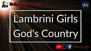 Lambrini Girls - Gods Country (Karaoke)