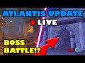 🔴FISCH ATLANTIS UPDATE!  Helping Viewers with Trials - GIVEAWAYS | Roblox Live