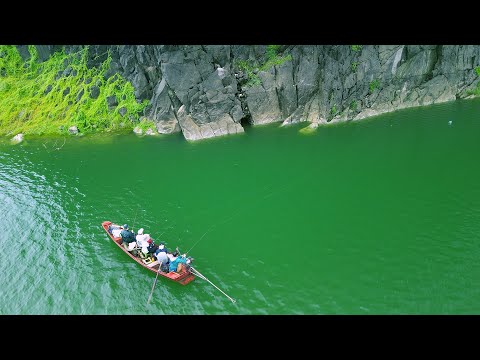 Đi Câu Cá trên giữa lòng Hồ Thác Bà