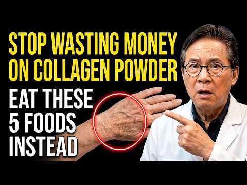 Stop Wasting Money on Collagen Powder! These 5 Foods Rebuild Skin After 60  | Dr. William Li