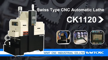Swiss Type CNC Automatic Lathe CK1120 From China WMTCNC