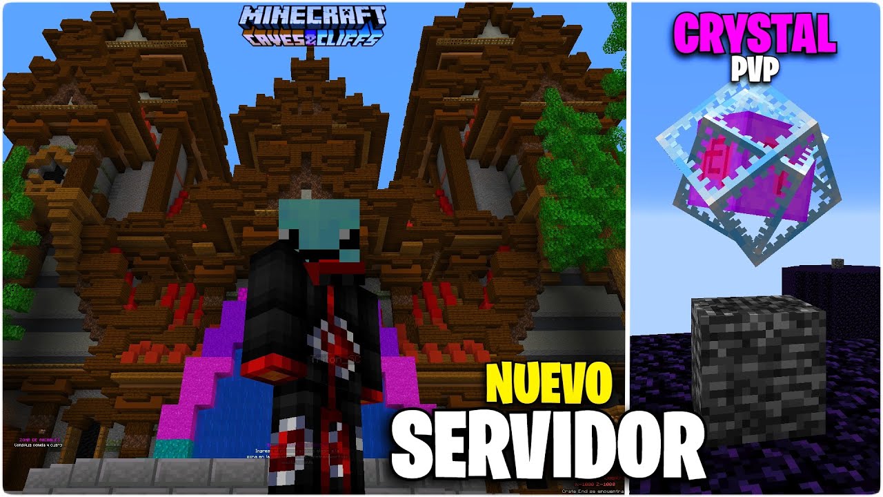 NUEVO SERVIDOR para Minecraft 1.18 | Crystal PVP | NZ CRAFT 👾 - YouTube