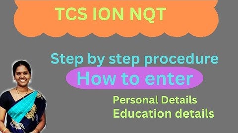 TCS ION NQT Registration process step by step || TCS ION process