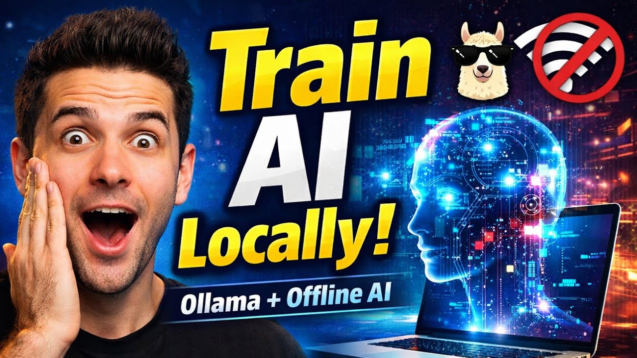 Train AI Locally with Ollama | Run & Customize LLMs Offline Without ...
