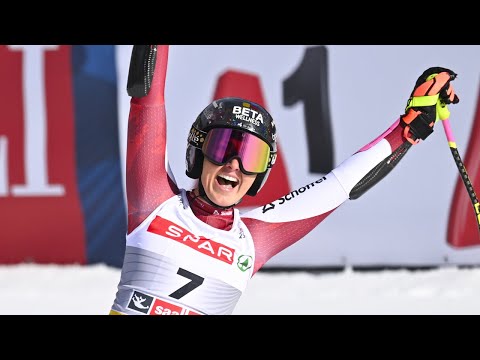SKI ALPIN - Stephanie Venier s'impose sur le fil devant Federica Brignone sur le Super-G de Saalbach