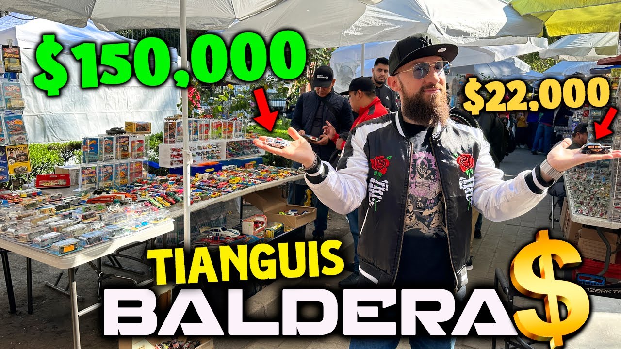 LOS HOT WHEELS MÁS CAROS DE BALDERAS TIANGUIS CDMX