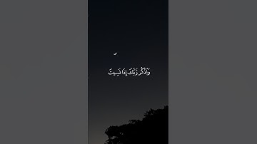 وَاذْكُر رَّبَّكَ إِذَا نَسِيتَ || سورة الكهف #محمد_صديق_المنشاوي 🤍🌱