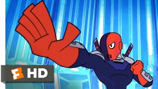 Teen Titans GO! to the Movies (2018) - Deathstroke, NOT Deadpool Scene (3\/10) | Movieclips