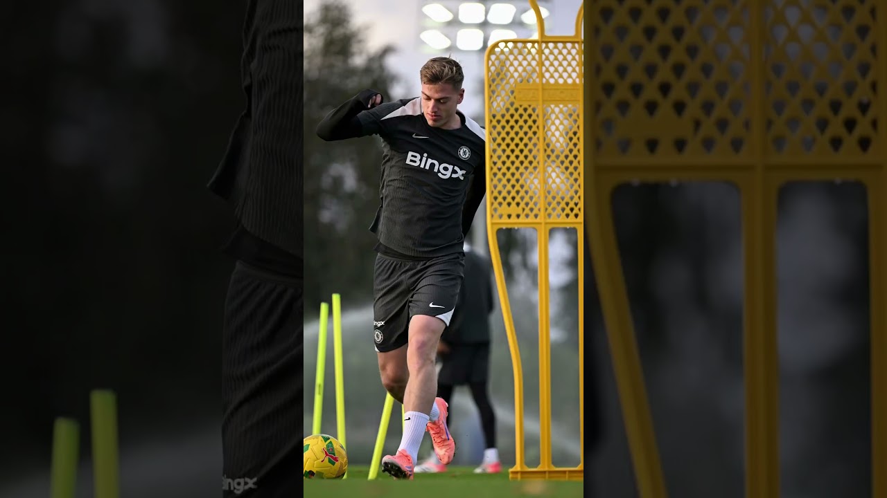 Hard work behind the scenes. 💪⚽ 