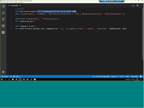 Getting Started with Docker for Windows and .NET Apps hqdefault