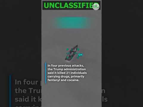 President Trump says US military strikes alleged drug boat off Venezuela's coast