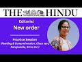 19 December, 2023 | The Hindu Editorial Practice Exercise | New Order