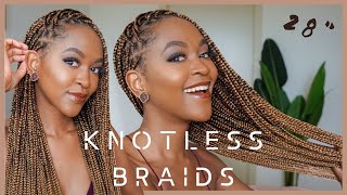 ALL ABOUT MY 28 KNOTLESS BRAIDS