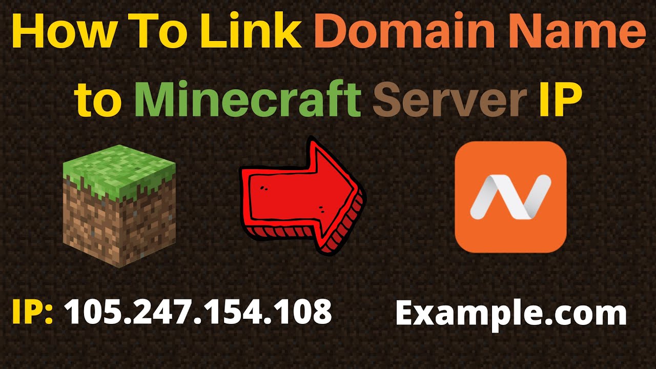 minecraft vps  Update New  Cách liên kết tên miền với địa chỉ IP máy chủ Minecraft của bạn