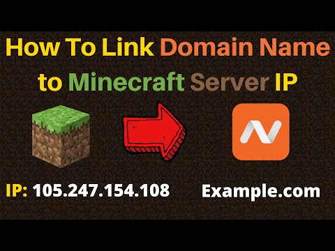 도메인 이름을 Minecraft 서버 IP 주소에 연결하는 방법
