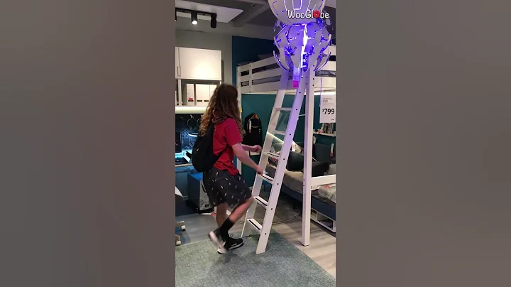 When you keep forgetting that IKEA ladders aren't climber-friendly || WooGlobe