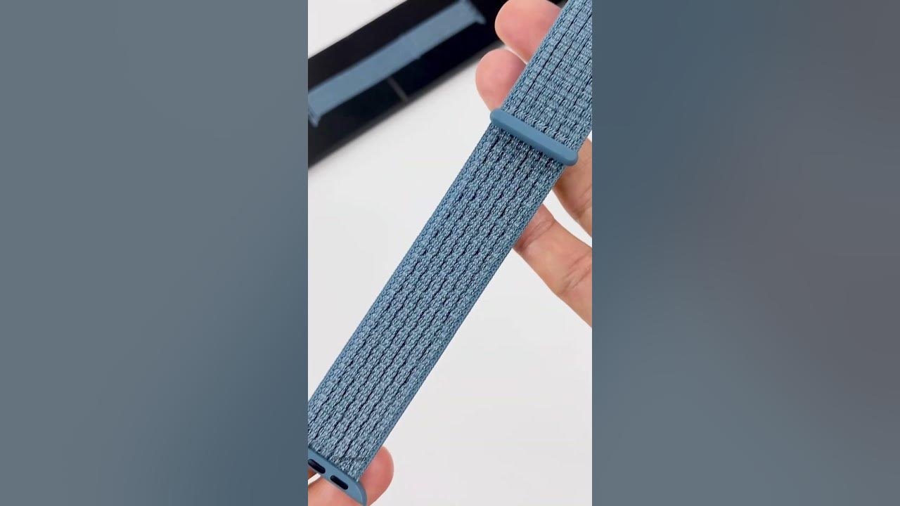 Unboxing Celestial Teal Nike Sport Loop Apple Watch Band 👽