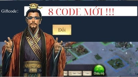 8 CODE mới của ( Tam Quốc Chí - Chiến Lược )