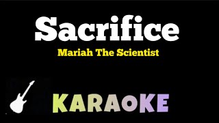 Mariah The Scientist - Sacrifice | Karaoke Guitar Instrumental