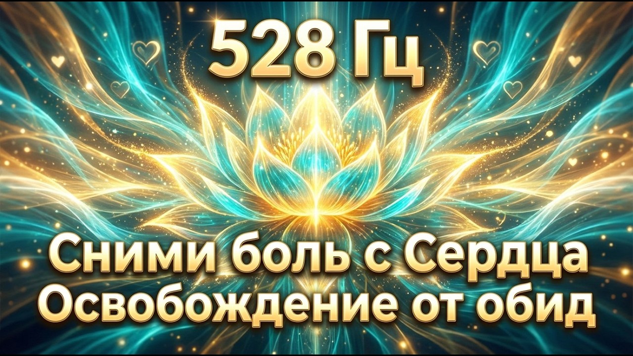 528 Гц — Если Сердце Устало | Музыка Любви и Баланса💚