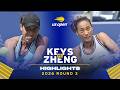 Madison Keys vs. Qinwen Zheng Highlights | 2026 US Open Round 3