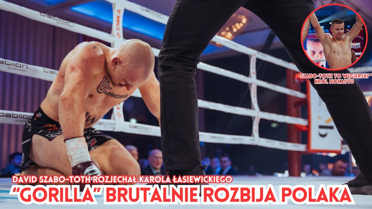 Brutalna demolka w K1! 🦍 "Gorilla" zdemolował Polaka i wysłał go do szpitala...