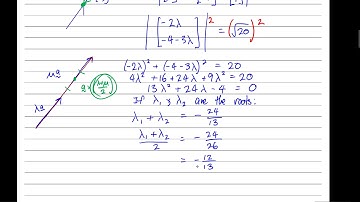 Ext. 2 Vectors - 5G: Vector Equations of Circles, Spheres and Planes