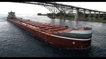 JOSEPH L. BLOCK - Downbound Port Huron, Michigan 6-21-2024